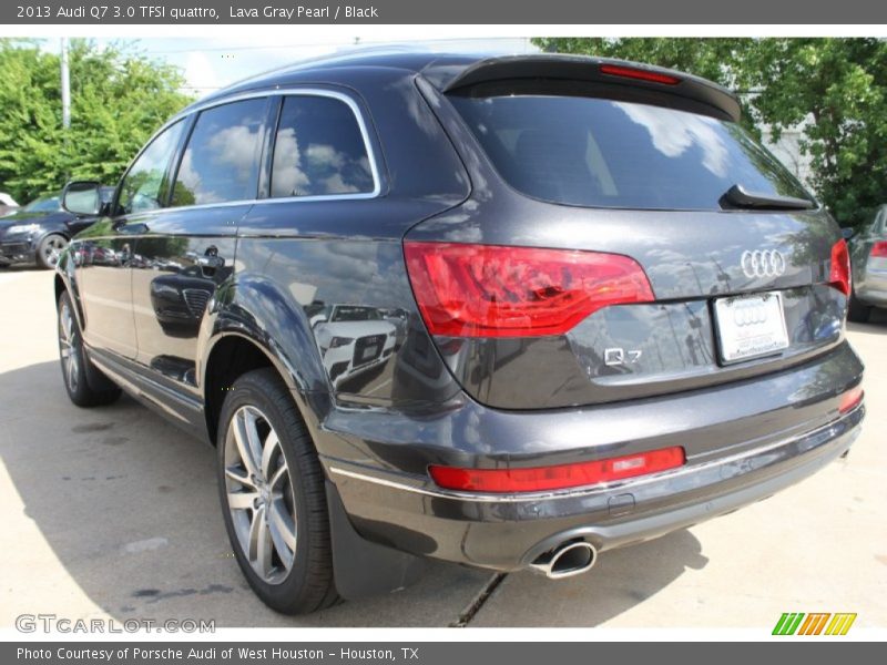 Lava Gray Pearl / Black 2013 Audi Q7 3.0 TFSI quattro