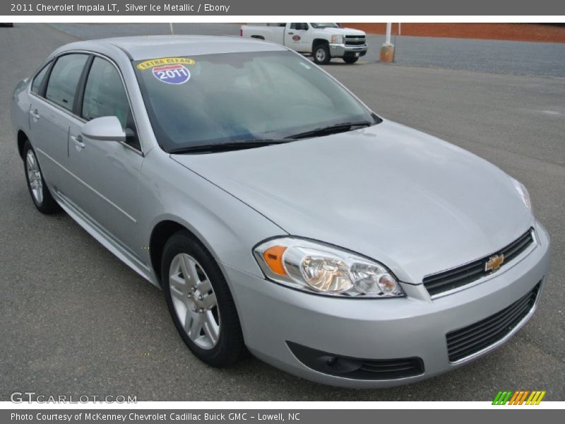 Silver Ice Metallic / Ebony 2011 Chevrolet Impala LT