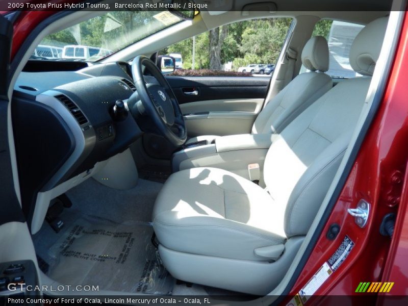Barcelona Red Metallic / Bisque 2009 Toyota Prius Hybrid Touring