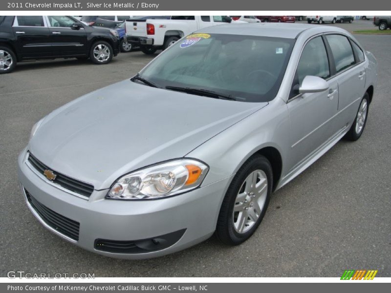 Silver Ice Metallic / Ebony 2011 Chevrolet Impala LT