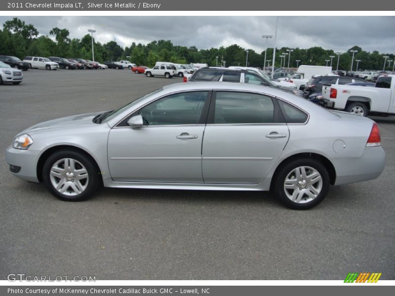 Silver Ice Metallic / Ebony 2011 Chevrolet Impala LT