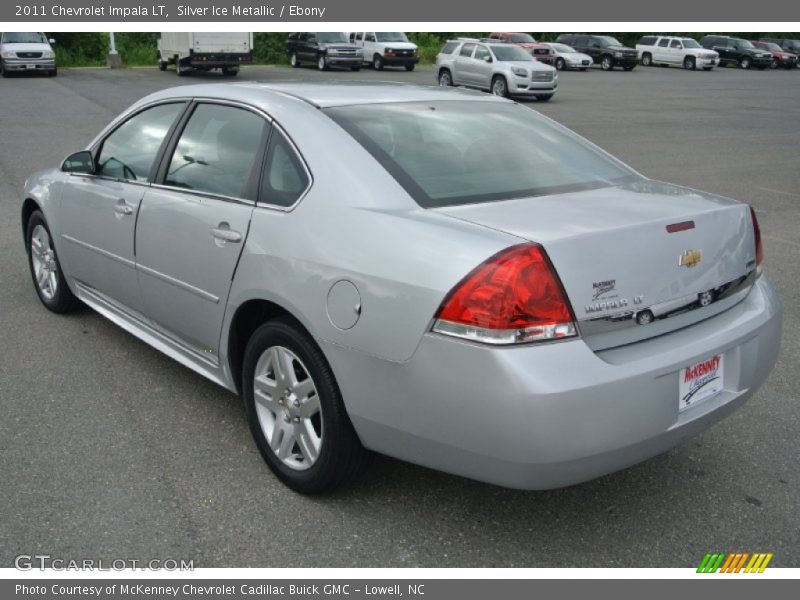 Silver Ice Metallic / Ebony 2011 Chevrolet Impala LT
