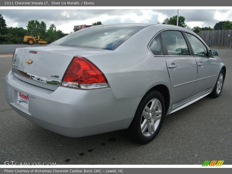 Silver Ice Metallic / Ebony 2011 Chevrolet Impala LT