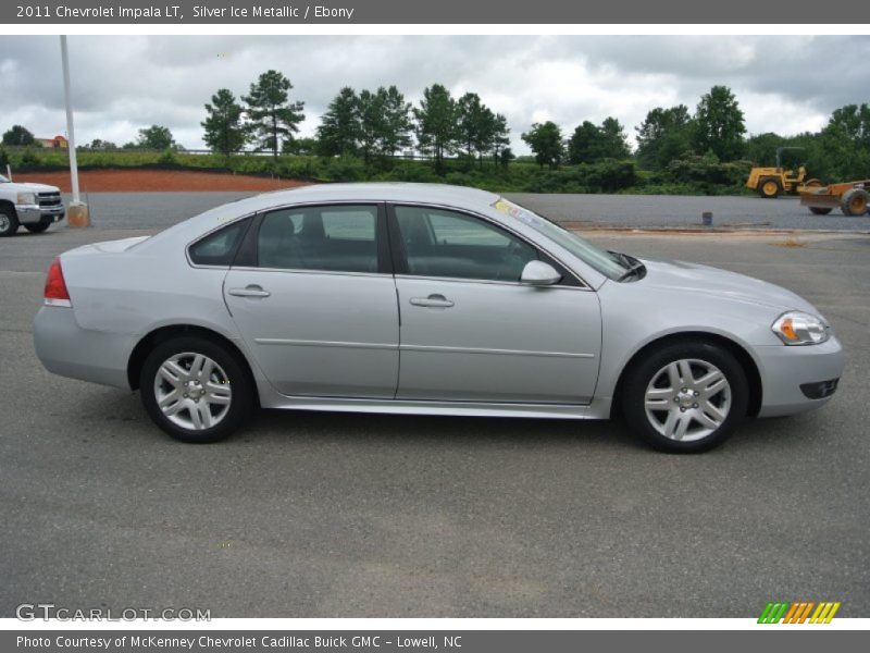 Silver Ice Metallic / Ebony 2011 Chevrolet Impala LT