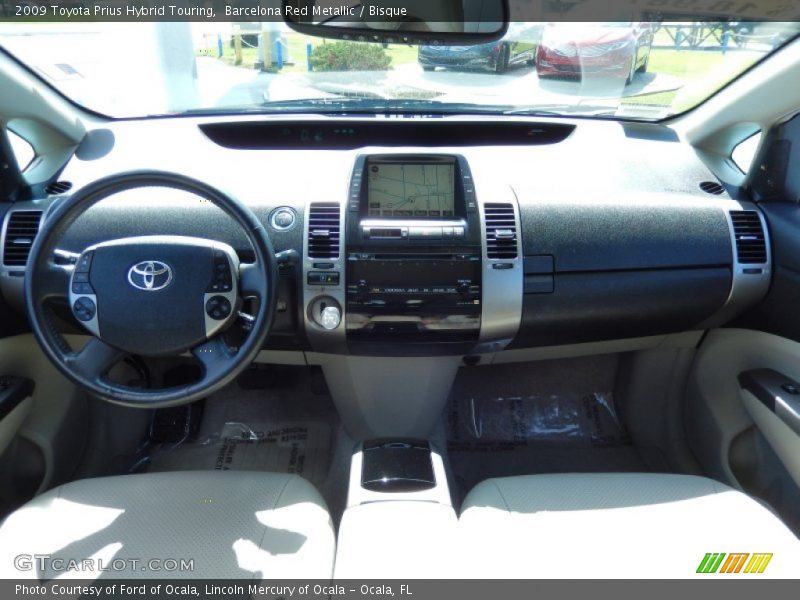 Barcelona Red Metallic / Bisque 2009 Toyota Prius Hybrid Touring