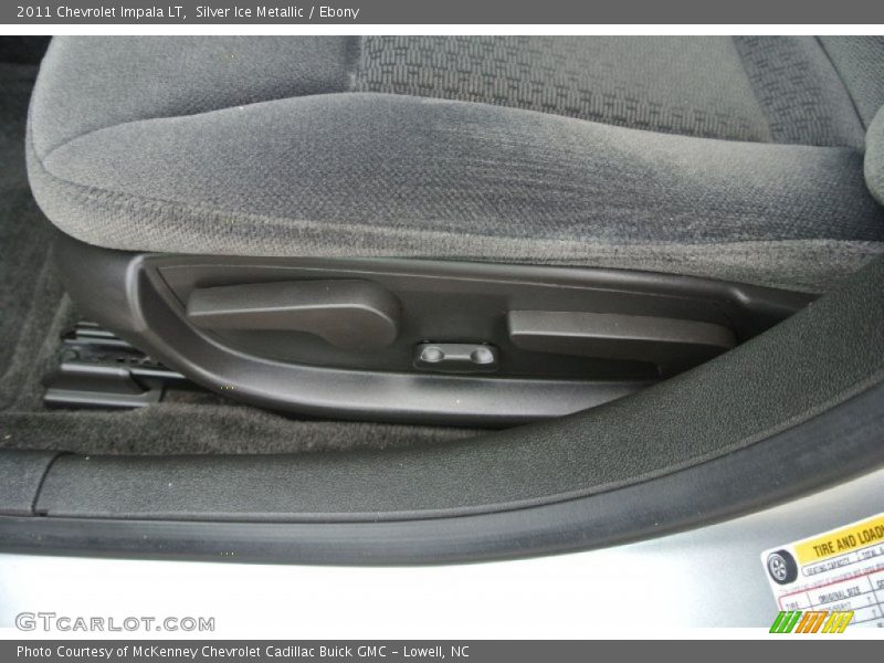 Silver Ice Metallic / Ebony 2011 Chevrolet Impala LT