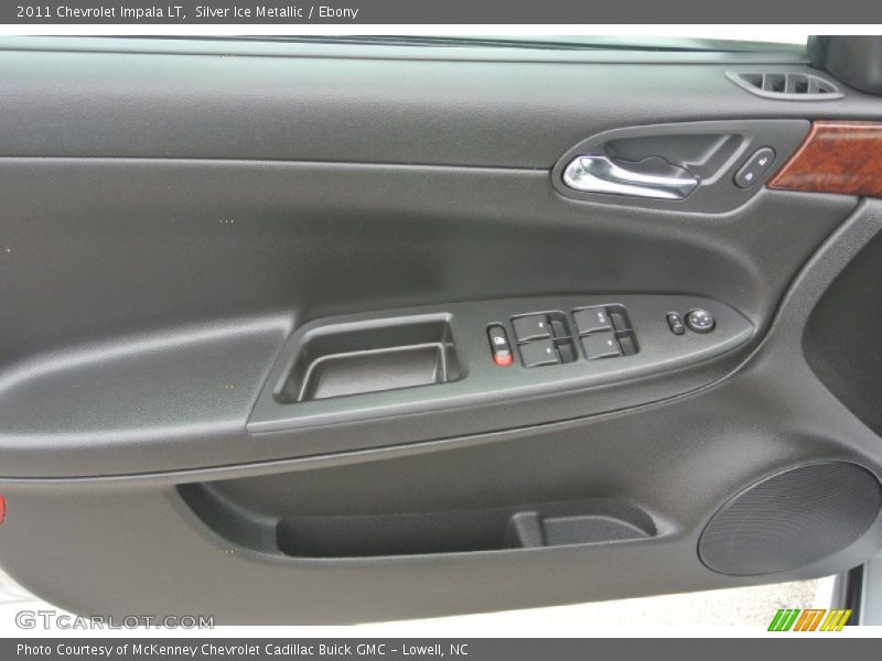 Silver Ice Metallic / Ebony 2011 Chevrolet Impala LT
