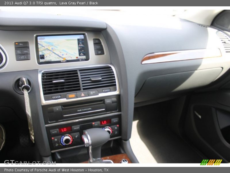 Lava Gray Pearl / Black 2013 Audi Q7 3.0 TFSI quattro