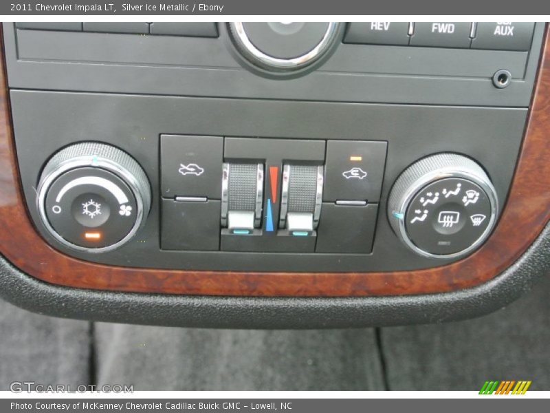 Silver Ice Metallic / Ebony 2011 Chevrolet Impala LT