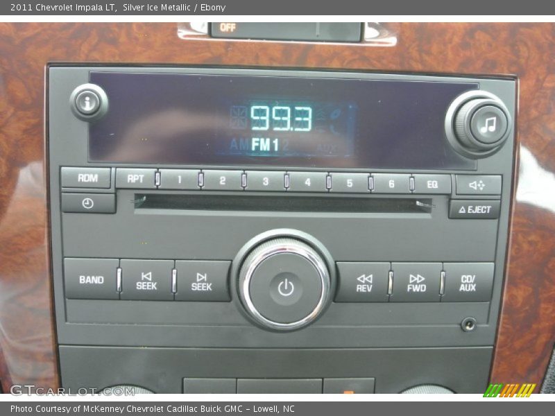 Silver Ice Metallic / Ebony 2011 Chevrolet Impala LT