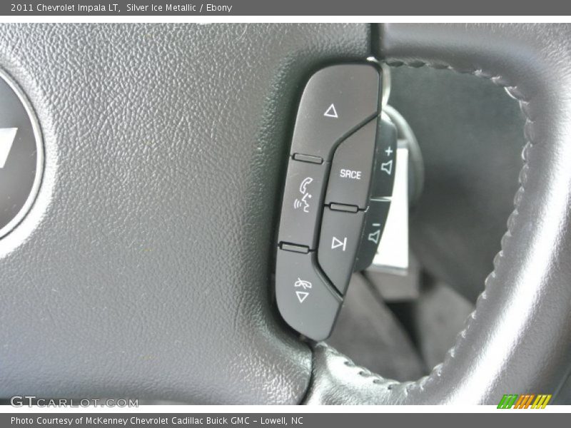 Silver Ice Metallic / Ebony 2011 Chevrolet Impala LT
