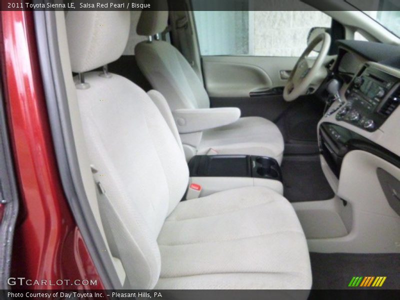 Salsa Red Pearl / Bisque 2011 Toyota Sienna LE