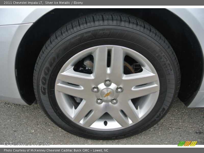 Silver Ice Metallic / Ebony 2011 Chevrolet Impala LT