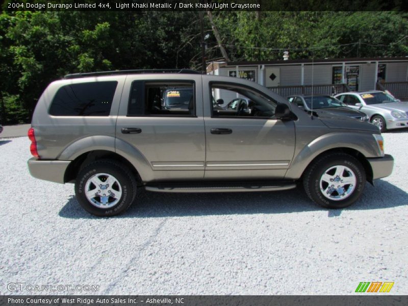 Light Khaki Metallic / Dark Khaki/Light Graystone 2004 Dodge Durango Limited 4x4