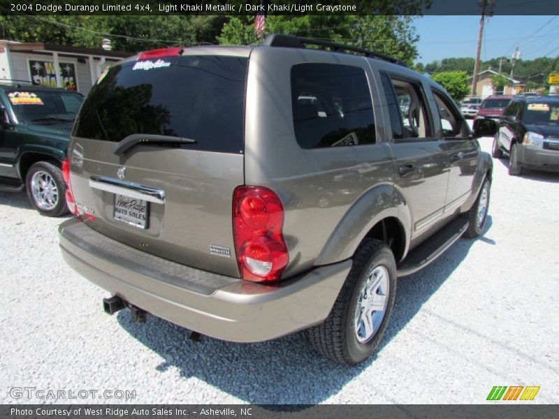 Light Khaki Metallic / Dark Khaki/Light Graystone 2004 Dodge Durango Limited 4x4