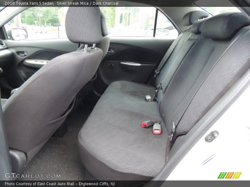 Silver Streak Mica / Dark Charcoal 2008 Toyota Yaris S Sedan