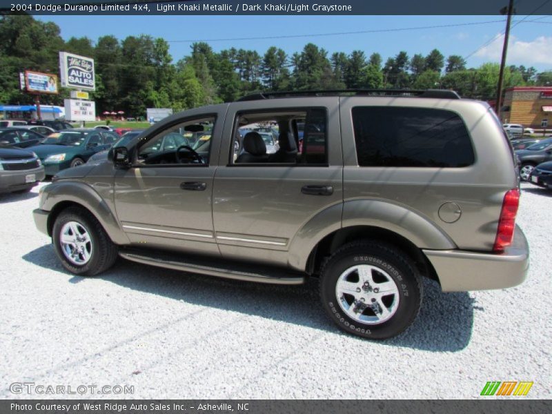 Light Khaki Metallic / Dark Khaki/Light Graystone 2004 Dodge Durango Limited 4x4