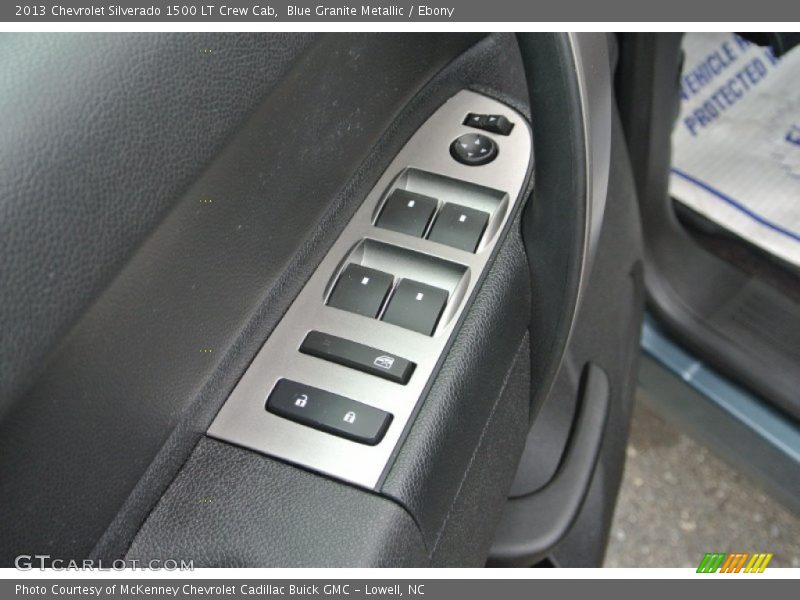 Blue Granite Metallic / Ebony 2013 Chevrolet Silverado 1500 LT Crew Cab