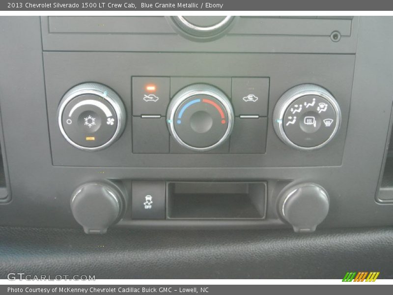 Blue Granite Metallic / Ebony 2013 Chevrolet Silverado 1500 LT Crew Cab