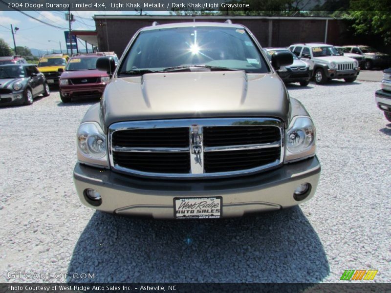 Light Khaki Metallic / Dark Khaki/Light Graystone 2004 Dodge Durango Limited 4x4