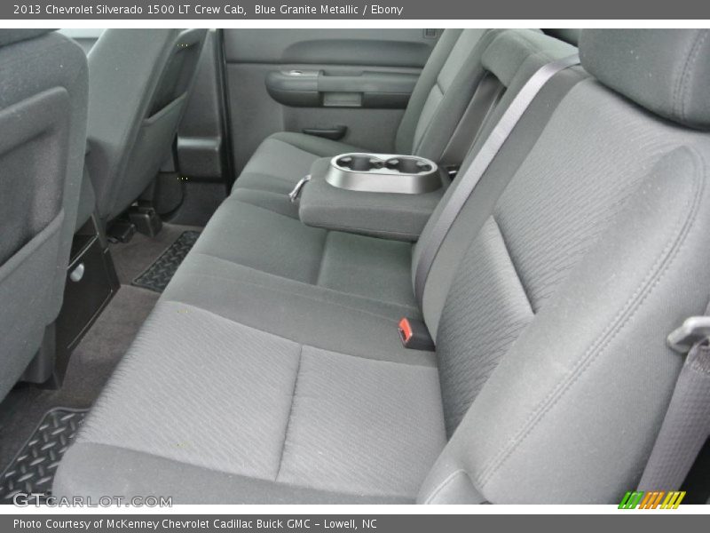 Blue Granite Metallic / Ebony 2013 Chevrolet Silverado 1500 LT Crew Cab
