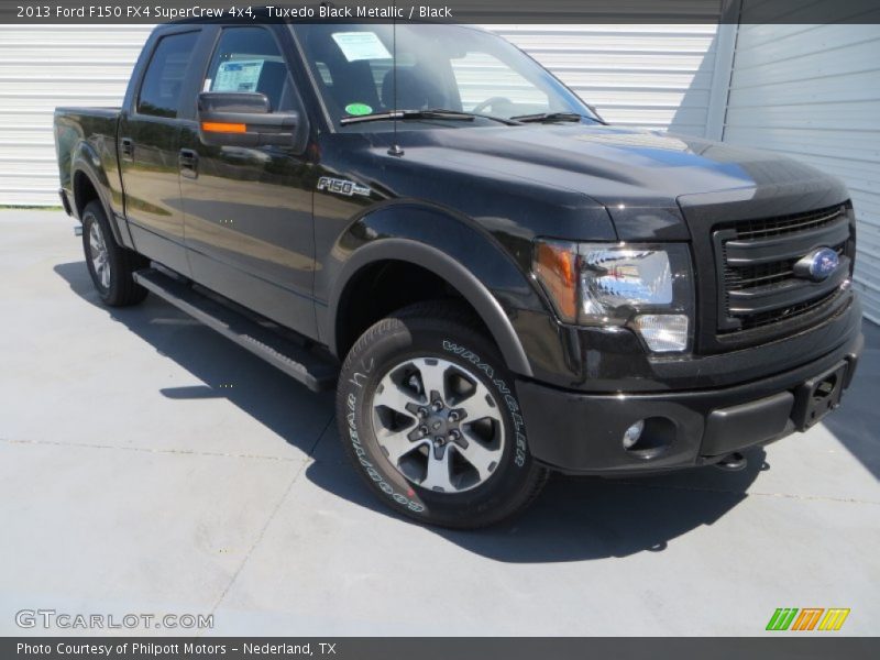 Tuxedo Black Metallic / Black 2013 Ford F150 FX4 SuperCrew 4x4