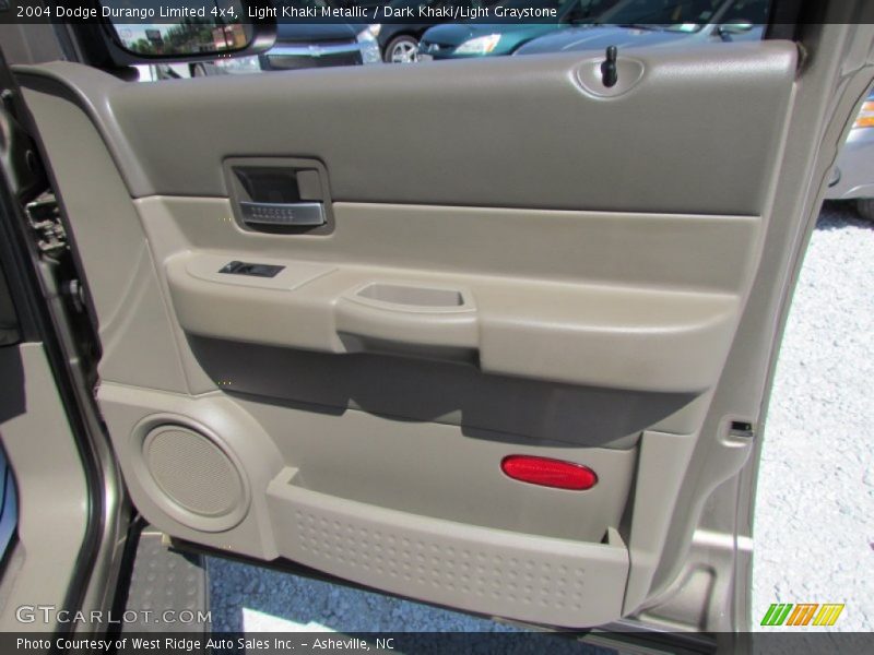 Light Khaki Metallic / Dark Khaki/Light Graystone 2004 Dodge Durango Limited 4x4