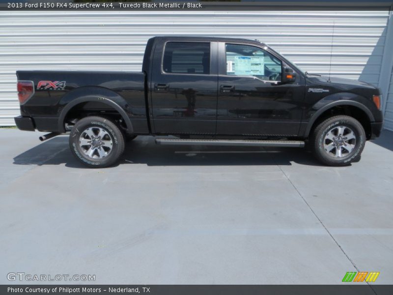 Tuxedo Black Metallic / Black 2013 Ford F150 FX4 SuperCrew 4x4