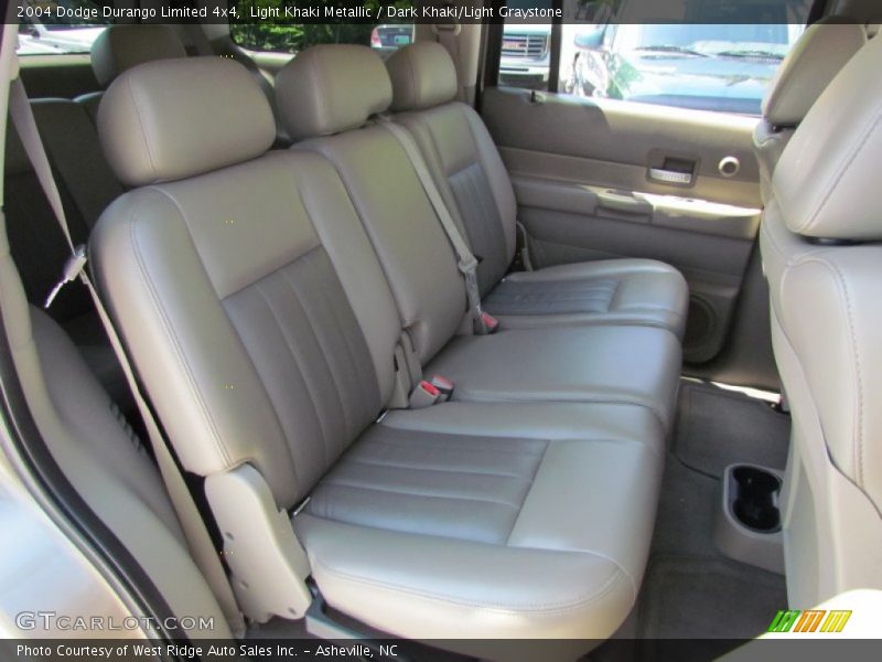 Light Khaki Metallic / Dark Khaki/Light Graystone 2004 Dodge Durango Limited 4x4