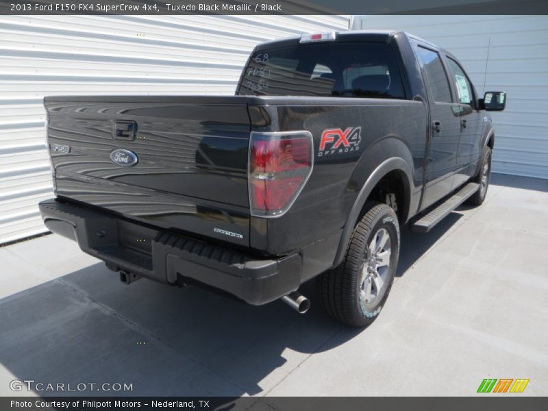 Tuxedo Black Metallic / Black 2013 Ford F150 FX4 SuperCrew 4x4