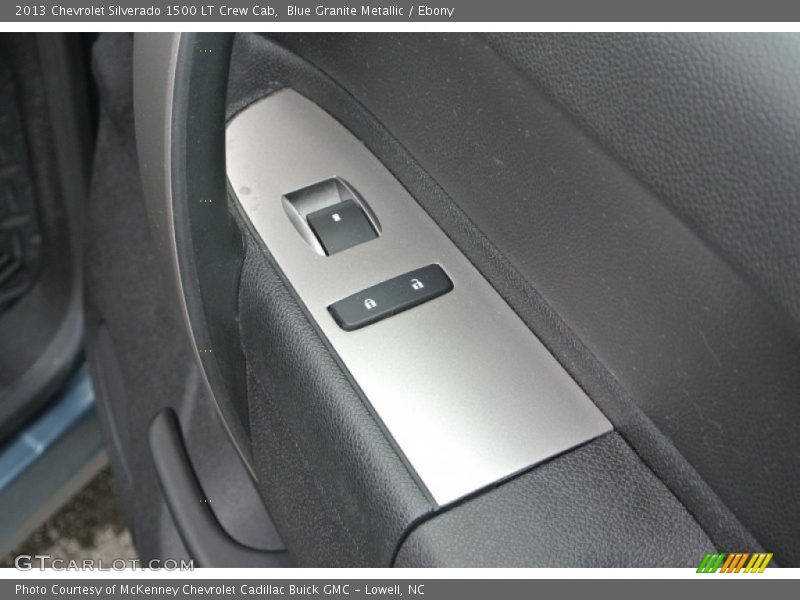 Blue Granite Metallic / Ebony 2013 Chevrolet Silverado 1500 LT Crew Cab