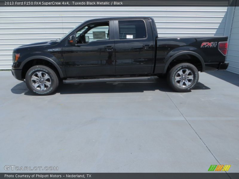 Tuxedo Black Metallic / Black 2013 Ford F150 FX4 SuperCrew 4x4