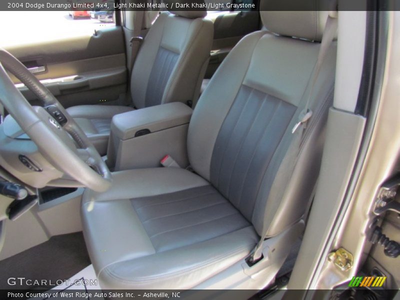 Light Khaki Metallic / Dark Khaki/Light Graystone 2004 Dodge Durango Limited 4x4