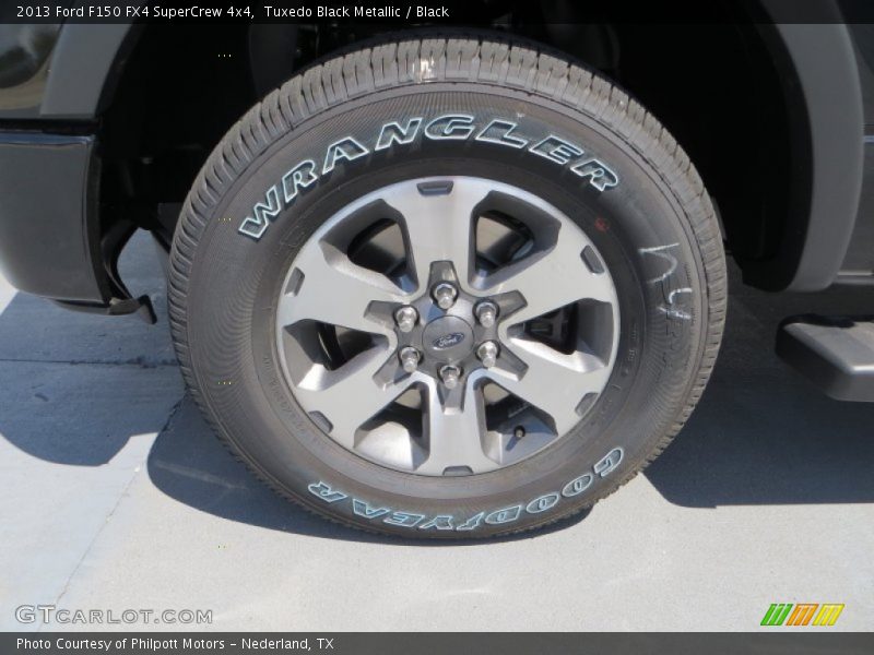 Tuxedo Black Metallic / Black 2013 Ford F150 FX4 SuperCrew 4x4