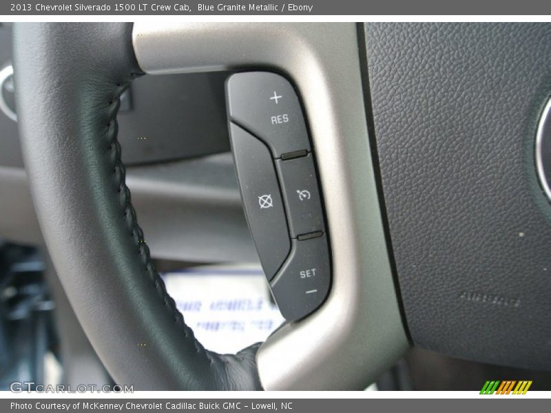 Blue Granite Metallic / Ebony 2013 Chevrolet Silverado 1500 LT Crew Cab