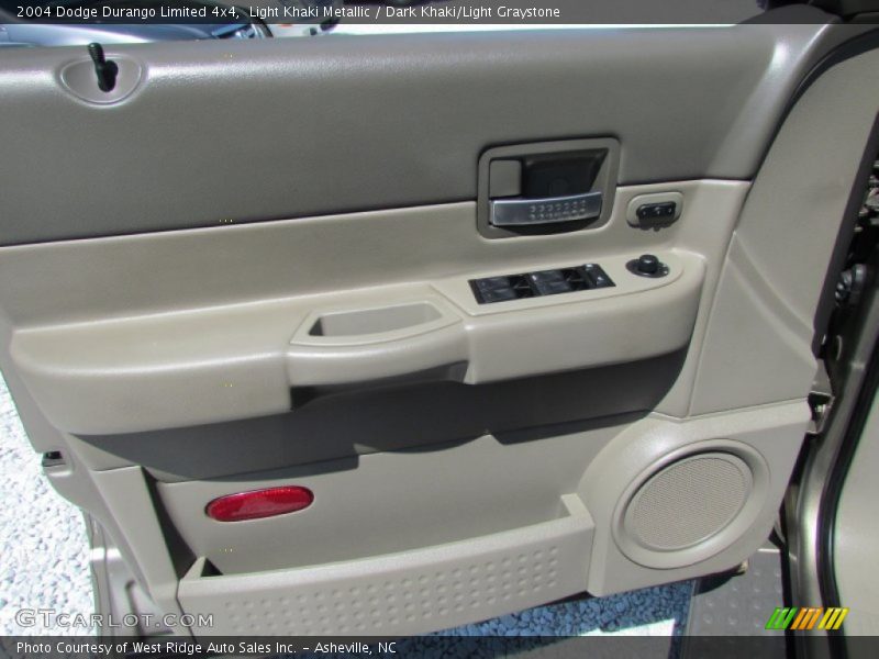 Light Khaki Metallic / Dark Khaki/Light Graystone 2004 Dodge Durango Limited 4x4