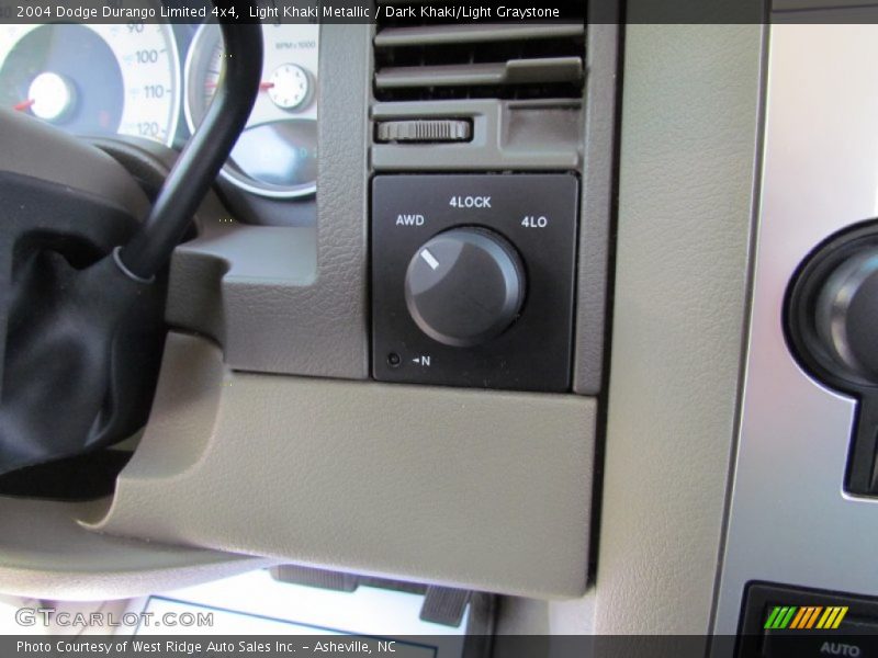 Light Khaki Metallic / Dark Khaki/Light Graystone 2004 Dodge Durango Limited 4x4