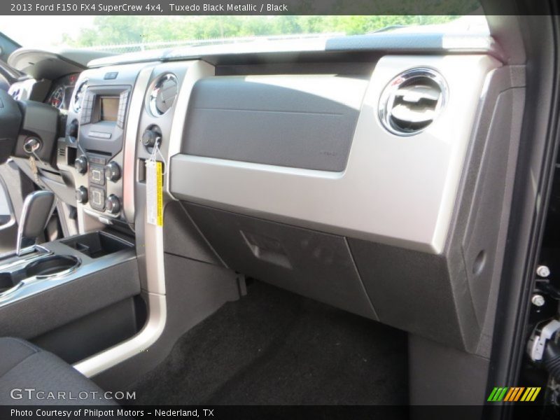 Tuxedo Black Metallic / Black 2013 Ford F150 FX4 SuperCrew 4x4