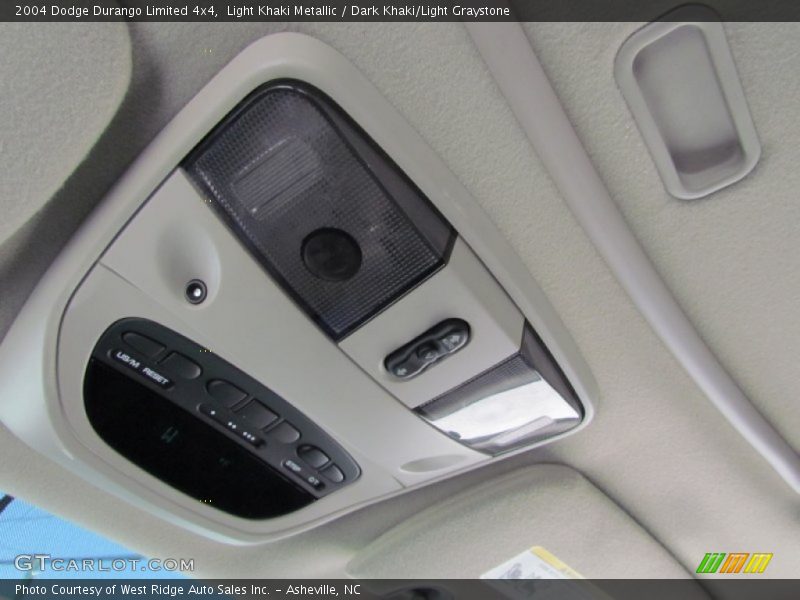 Light Khaki Metallic / Dark Khaki/Light Graystone 2004 Dodge Durango Limited 4x4