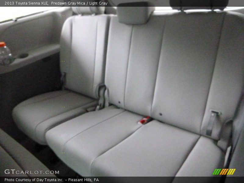 Predawn Gray Mica / Light Gray 2013 Toyota Sienna XLE