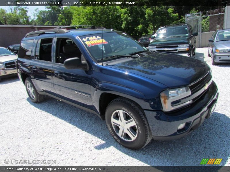 Indigo Blue Metallic / Medium Pewter 2004 Chevrolet TrailBlazer EXT LT 4x4