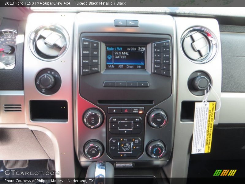 Tuxedo Black Metallic / Black 2013 Ford F150 FX4 SuperCrew 4x4