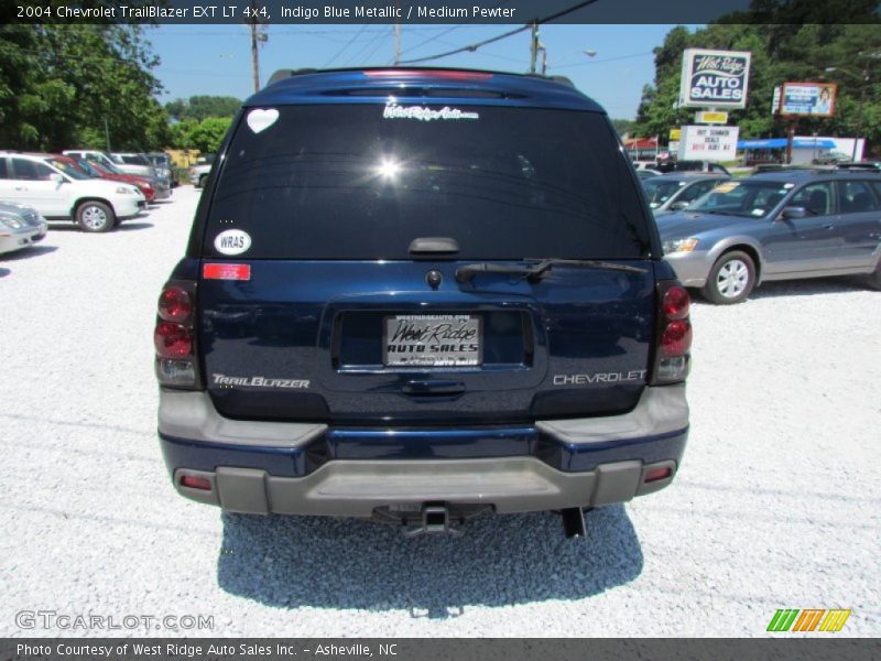 Indigo Blue Metallic / Medium Pewter 2004 Chevrolet TrailBlazer EXT LT 4x4