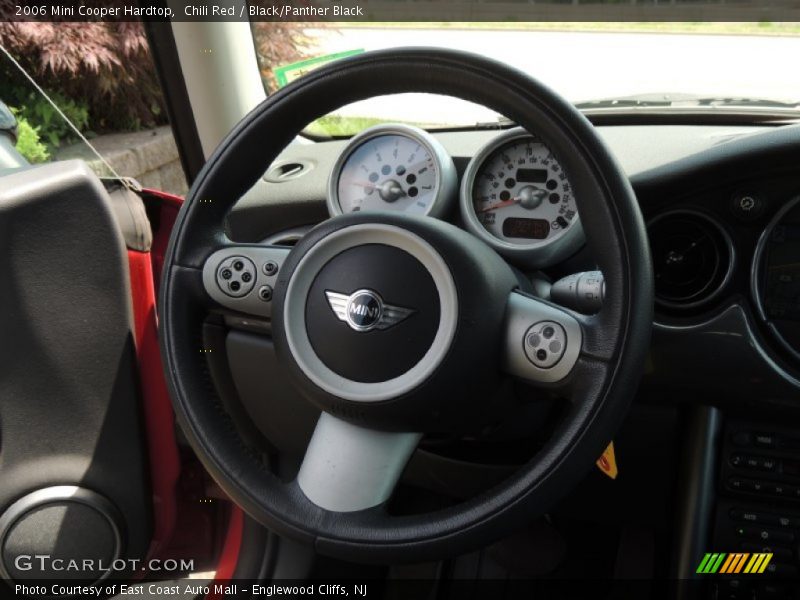 Chili Red / Black/Panther Black 2006 Mini Cooper Hardtop