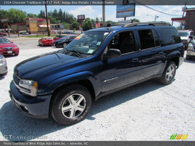 Indigo Blue Metallic / Medium Pewter 2004 Chevrolet TrailBlazer EXT LT 4x4