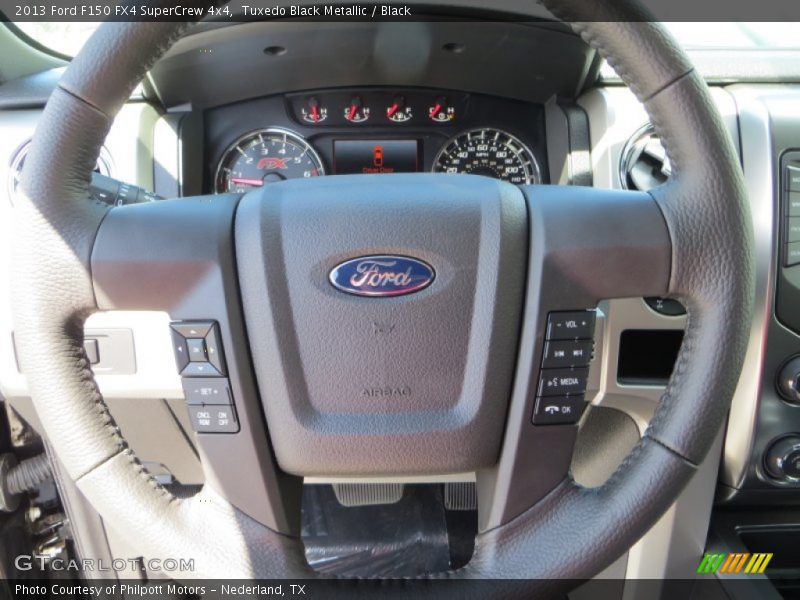 Tuxedo Black Metallic / Black 2013 Ford F150 FX4 SuperCrew 4x4