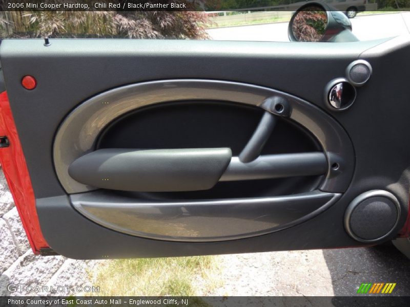 Chili Red / Black/Panther Black 2006 Mini Cooper Hardtop