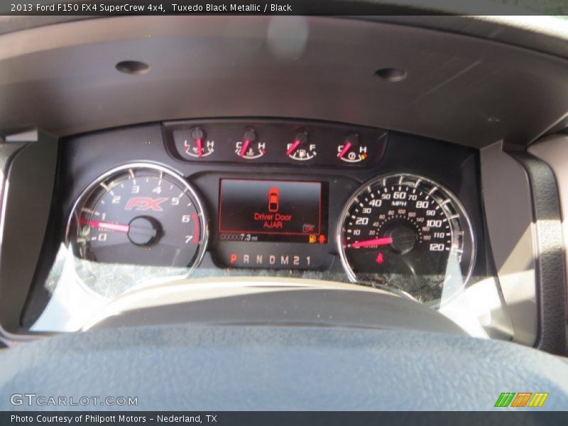 Tuxedo Black Metallic / Black 2013 Ford F150 FX4 SuperCrew 4x4