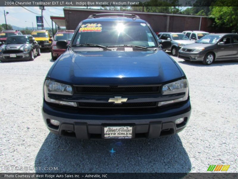 Indigo Blue Metallic / Medium Pewter 2004 Chevrolet TrailBlazer EXT LT 4x4