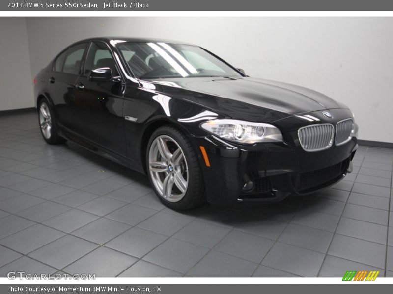 Jet Black / Black 2013 BMW 5 Series 550i Sedan